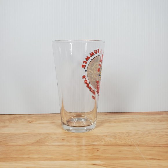 Macado’s Souvenir Beer Pint Glass 16 oz. with Always Summer '01 Sun Graphic EUC - Picture 4 of 6